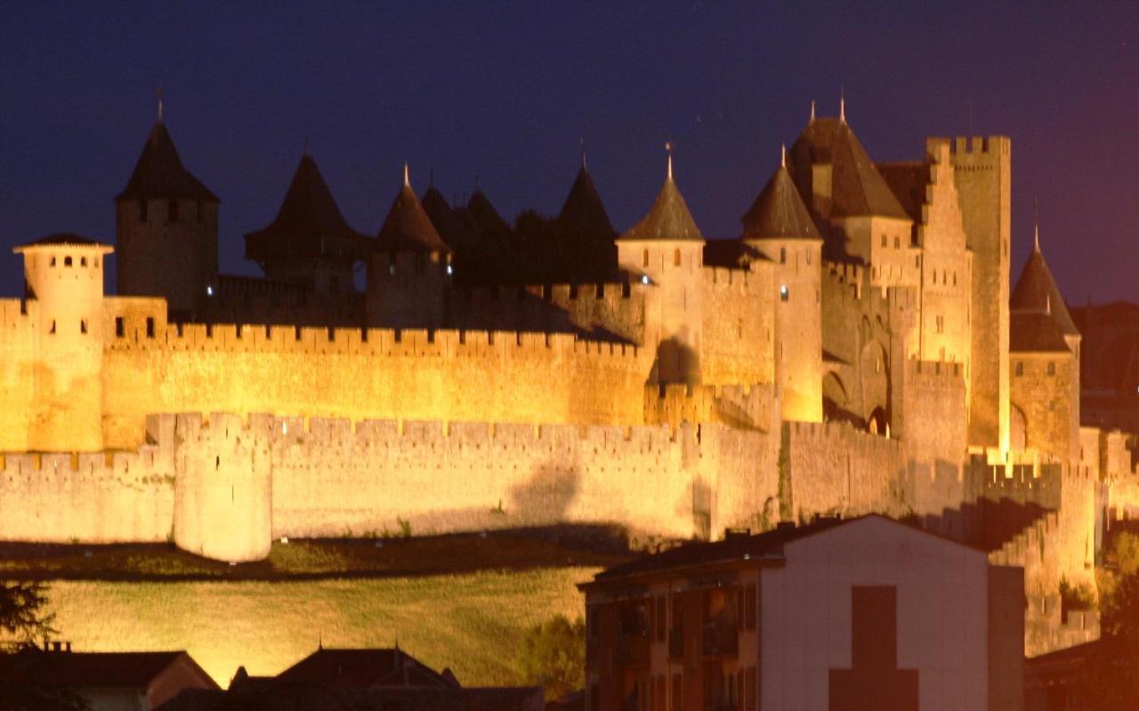 Le Balcon Sur La Cite Lägenhet Carcassonne Exteriör bild